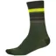 Endura BaaBaa Merino Stripe Socks Est Green